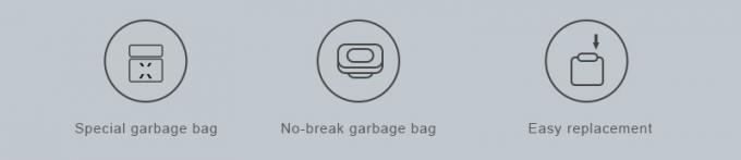 Sistem pemasangan kantong otomatis penutup kantong sensor pintar kantong sampah untuk tempat sampah pintar 2