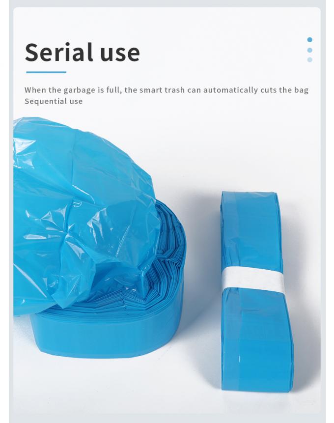 Sistem pemasangan kantong otomatis penutup kantong sensor pintar kantong sampah untuk tempat sampah pintar 7