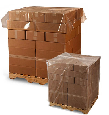 Heavy Duty Breathable Square Bottom Polyethylene Pallet Cover (Tutup Palet Polyethylene Bagian Bawah Berukuran Besar)