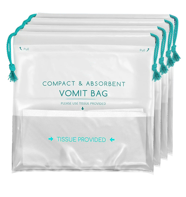 Kantong Biodegradable 1000ml sekali pakai 12 Paket Biodegradable Dengan Absorbent Pad