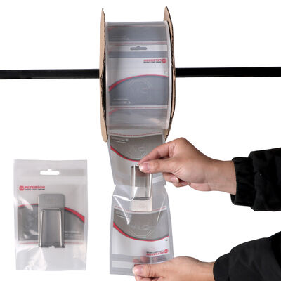 Kantong LDPE Pra-Terbuka Custom pada Roll untuk Mesin Pengemasan Otomatis