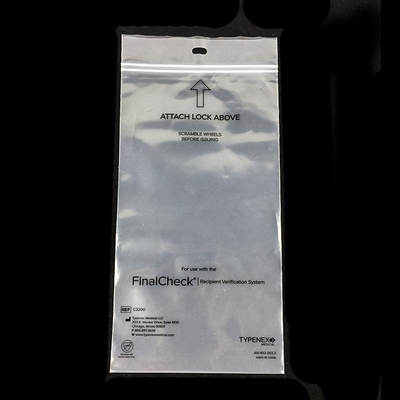 Tas Koleksi Spesimen Autoclavable Sekali Pakai Dengan 2 Kantong